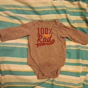 Circo long sleeved onesie. Size Newborn